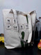Tote in heavy, organic cotton canvas - No plastic