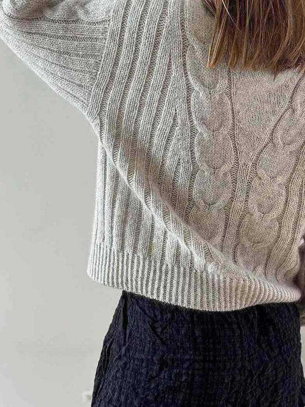 Tulip Loop Sweater by Other Loops, No 3 + silk mohair yarn kit (ex pattern)