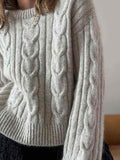 Tulip Loop Sweater by Other Loops, No 3 + silk mohair yarn kit (ex pattern)