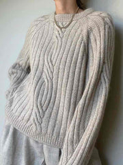 Twist Loop sweater by Other Loops, No 3 + silk mohair yarn kit (ex pattern)