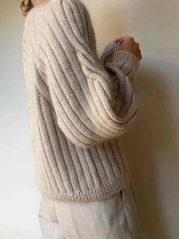 Twist Loop sweater by Other Loops, No 3 + silk mohair yarn kit (ex pattern)