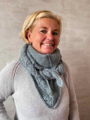 Vadehav shawl by Önling, knitting pattern Knitting patterns Inge - Lis Holst