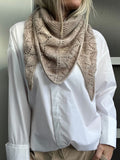 Vadehav shawl by Önling, No 1 knitting kit knitting kits Inge - Lis Holst