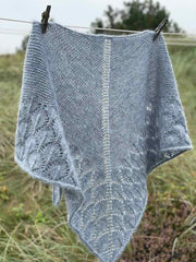 Vadehav shawl by Önling, No 20 + Silk mohair knitting kit knitting kits Inge - Lis Holst