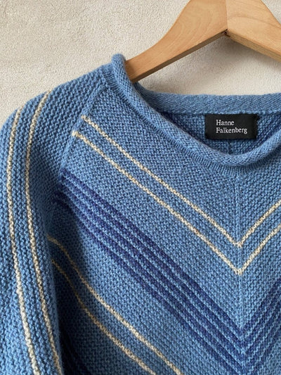 Vivi sweater af Hanne Falkenberg, strikkekit Strikkekit Hanne Falkenberg