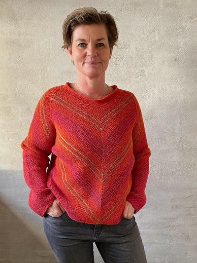 Vivi sweater by Hanne Falkenberg, knitting pattern Knitting patterns Hanne Falkenberg