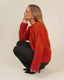 Vivi sweater by Hanne Falkenberg, No 20 knitting kit (3 colors)