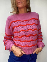 WaveSweater fra VesterbyCrea, No 1 strikkekit Strikkekit VesterbyCrea