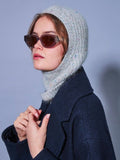 Wonderland Balaclava by Spektakelstrik, No 1 + silk mohair knitting kit Knitting kits Spektakelstrik