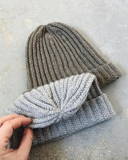 Advent 2018 hat, 2 hats with beautiful decreases at the top