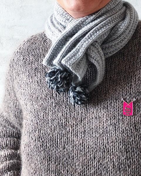 Elsie scarf by Önling, No 2 knitting kit
