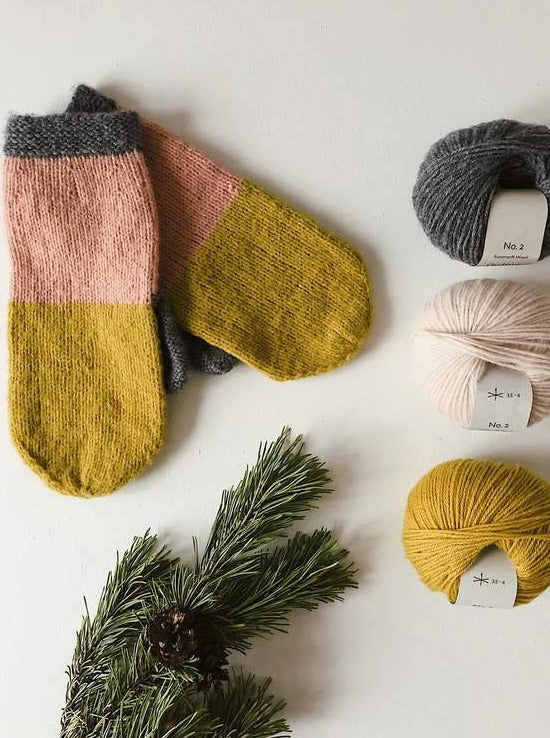 Eloise Mittens by Önling, No 2 knitting kit