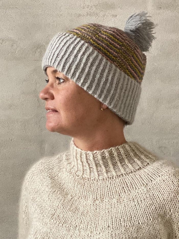 Advent Yarn scraps Hat, knitting pattern Knitting patterns Önling - Katrine Hannibal 