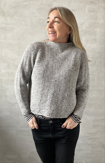 Ager sweater af Hanne Søvsø, No 16 + No 21 kit Strikkekit Önling 