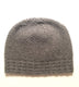 Ahhhh mink hat, soft and warm light grey knitted hat, made in Önling No 3 mink yarn