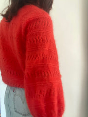 Air Vibe Cardi by Knit your Vibe, No 12 + silk mohair knitting kit Knitting kits Knit Your Vibe 