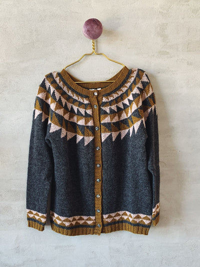 Alfdis cardigan, knitting pattern Knitting patterns Önling - Katrine Hannibal 