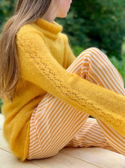 Amsterdam Sweater by Yarn Lovers, silk mohair knitting kit