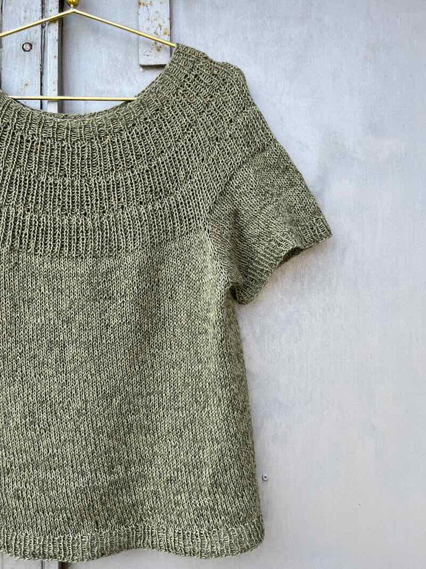 Anker Tee by PetiteKnit, No 21 + 13 knitting kit Knitting kits PetiteKnit 