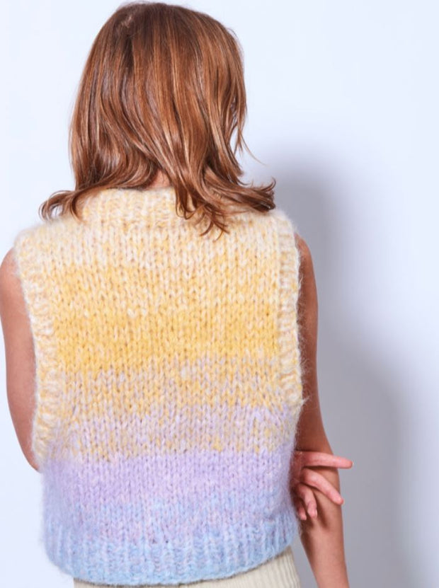 Aurora vest by Spektakelstrik, knitting pattern Knitting patterns Spektakelstrik 