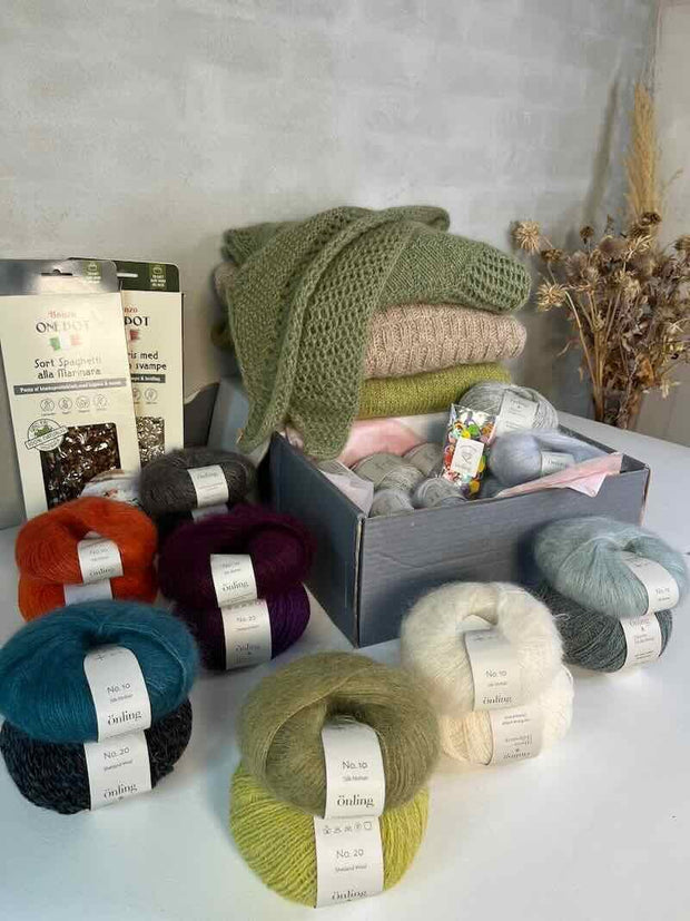 Autumn knitting box 2023 Knitting boxes Önling - Katrine Hannibal 