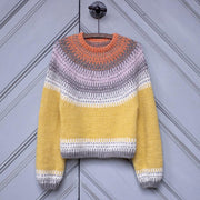 Badger and Bloom sweater by Anne Ventzel, No 2 + Silk mohair kit Knitting kits Anne Ventzel 