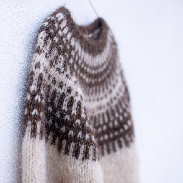 Badger sweater (junior) by Anne Ventzel, knitting pattern Knitting patterns Anne Ventzel 