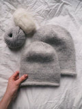 Baggy hat by Petiteknit, No 2 + silk mohair yarn kit (ex pattern)