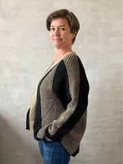 Ballerina jacket by Hanne Falkenberg, No 2 knitting kit (2 colors) Knitting kits Hanne Falkenberg 
