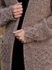 Beatrice cardigan by Önling, No 1 + silk mohair knitting kit