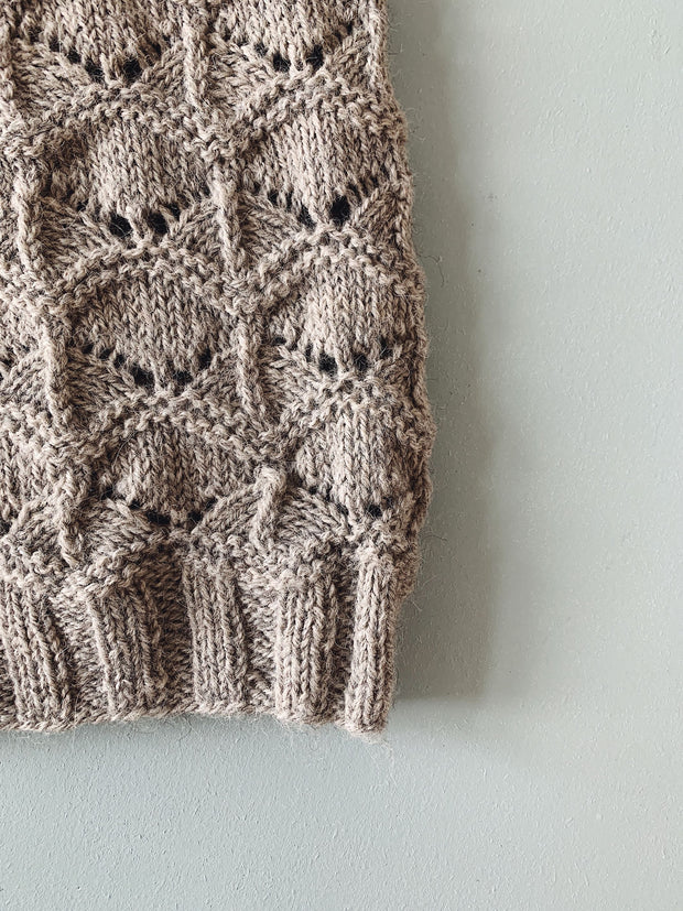Becca sweater, knitting pattern Knitting patterns Önling - Katrine Hannibal 
