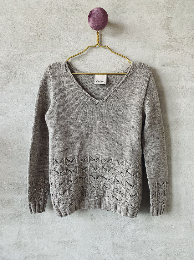 Becca sweater, knitting pattern Knitting patterns Önling - Katrine Hannibal 
