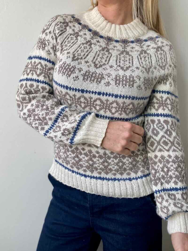 Belle sweater by Önling, knitting pattern