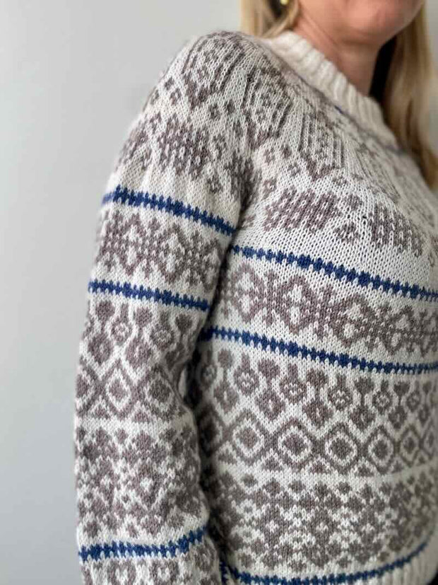 Belle sweater by Önling, No 15 knitting kit Knitting kits Önling - Katrine Hannibal 