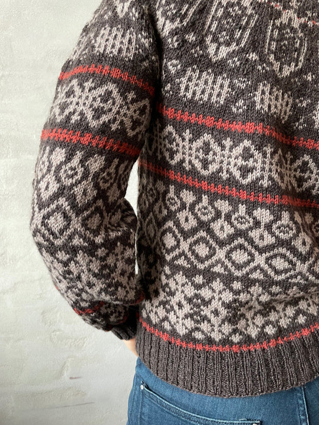 Belle sweater by Önling, No 15 knitting kit Knitting kits Önling - Katrine Hannibal 