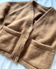 Capulus cardigan by Refined Knitwear, No 20 + Silk Mohair knitting kit Knitting kits Refined Knitwear 