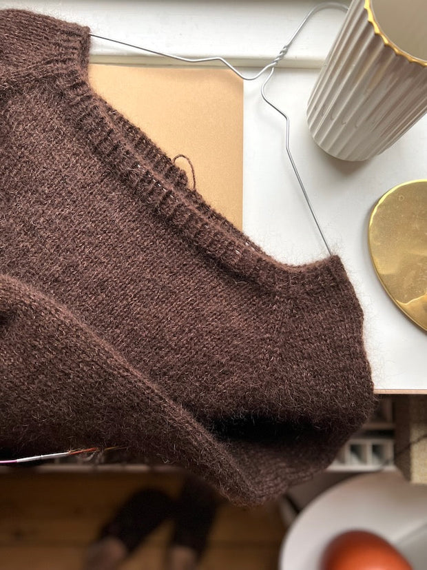 Capulus sweater by Refined Knitwear, silk mohair knitting kit Knitting kits Refined Knitwear 