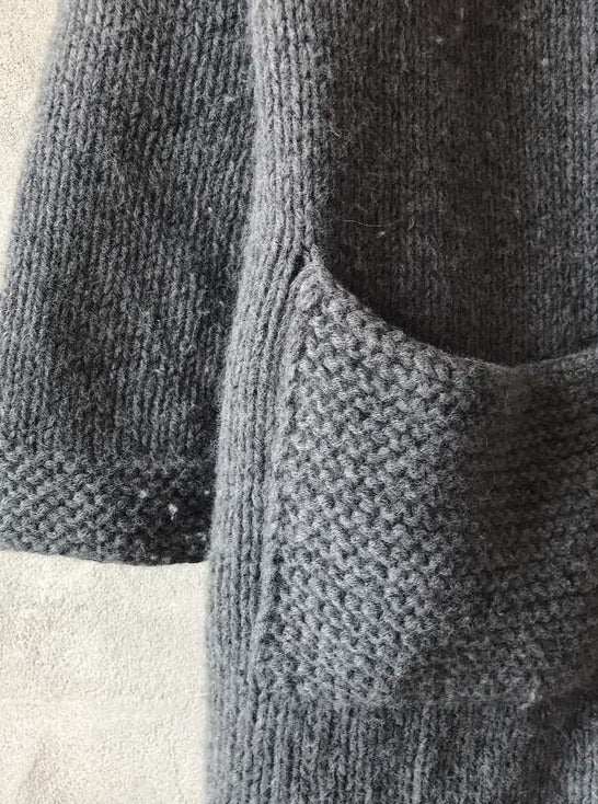 Cardigan on large needles by Önling, No 1 knitting kit