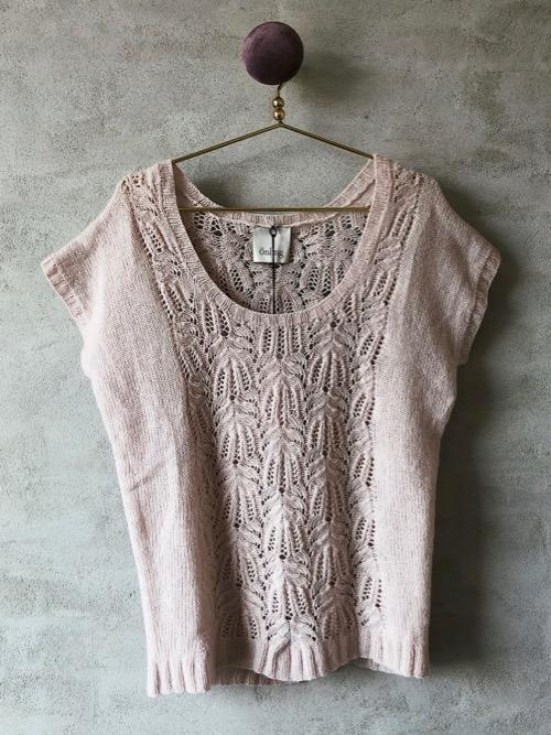 Celina summer top with frost-work by Önling, No 2 knitting kit