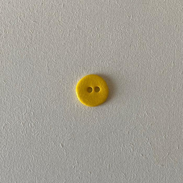 Ceramic buttons 16 mm, by Birthe Sahl Accessories Birthe Sahl Sun yellow (01)