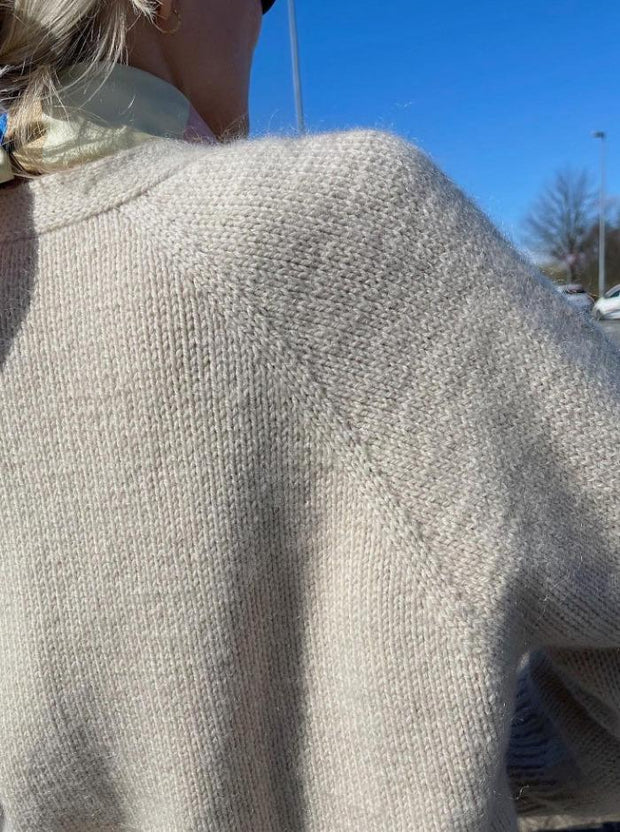 Zipper Sweater by PetiteKnit, No 1 + Silk mohair kit