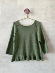 Chili ruffle sweater by Önling, No 12 knitting kit