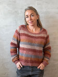 Chloé sweater by Önling, No 12 + silk mohair knitting kit Knitting kits Önling - Katrine Hannibal 