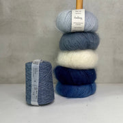 Chloé sweater by Önling, No 12 + silk mohair knitting kit Knitting kits Önling - Katrine Hannibal 