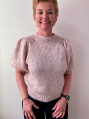 Chunky T-shirt on large needles by Önling, knitting pattern Knitting patterns Önling - Katrine Hannibal 