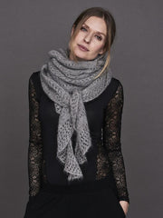 Cloud shawl by Önling, silk mohair knitting kit
