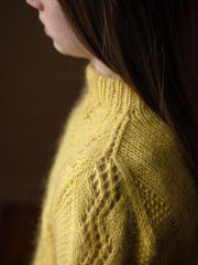 Strikkeopskrift til Copenhagen Sweater designet af June Thomsen for Yarn Lovers, i Önling No 1 og silk mohair