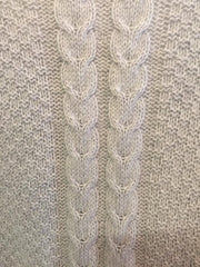 cable pattern from cozy cardigan
