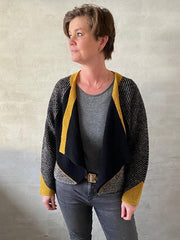 Dacapo short jacket by Hanne Falkenberg, knitting kit Knitting kits Hanne Falkenberg 