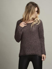 Damask sweater, knitting pattern Knitting patterns Önling - Katrine Hannibal 
